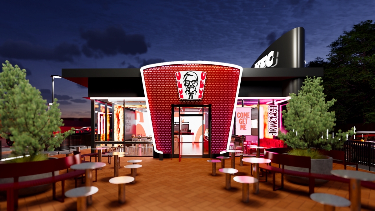 KFC Tests a Prototype Called Open House and a New Look for the Brand