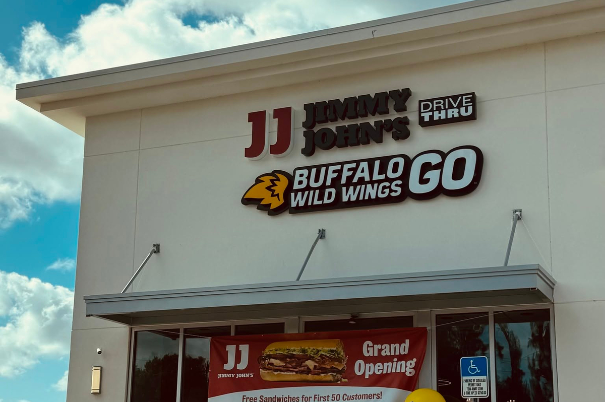 Buffalo Wild Wings Go and Jimmy John's Now Share a Roof in Florida