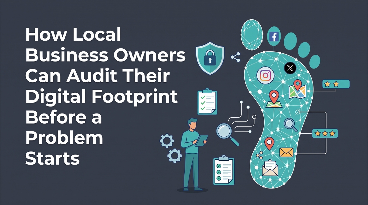 How Local Business Owners Can Audit Their Digital Footprint Before a Problem Starts